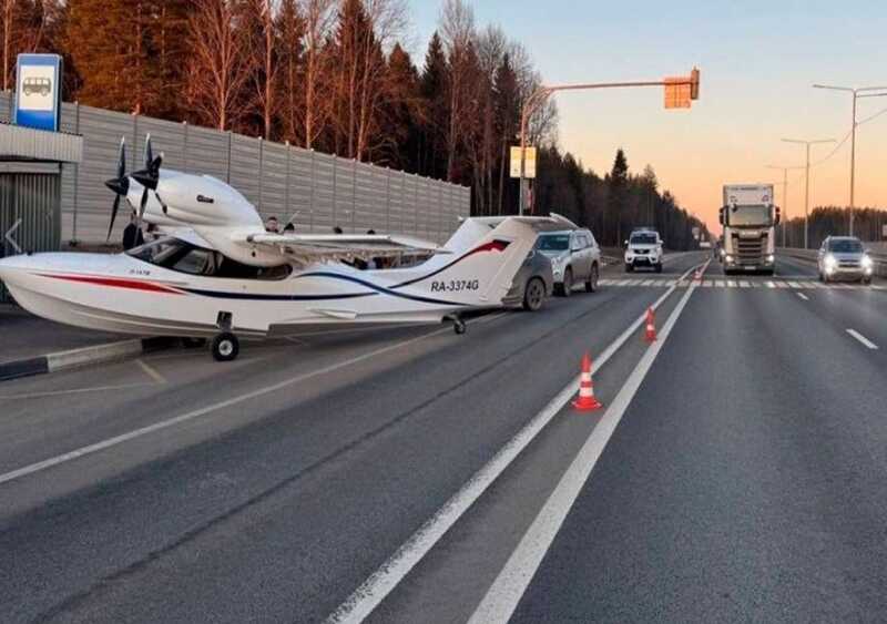 Аварийная посадка на трассе в Вологодской области: что стало причиной поломки