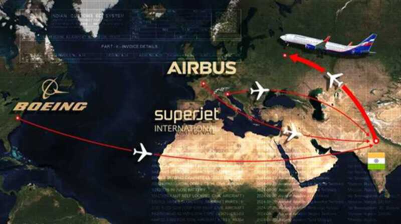 Во время санкций Индию использовали для поставки Boeing и Airbus в Россию