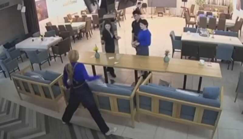 В интернете появилось видео атаки «Искандером» на ресторан в Кривом Роге