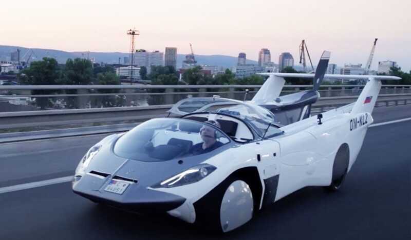 Компания Klein Vision презентовала летающий автомобиль AirCar 2
